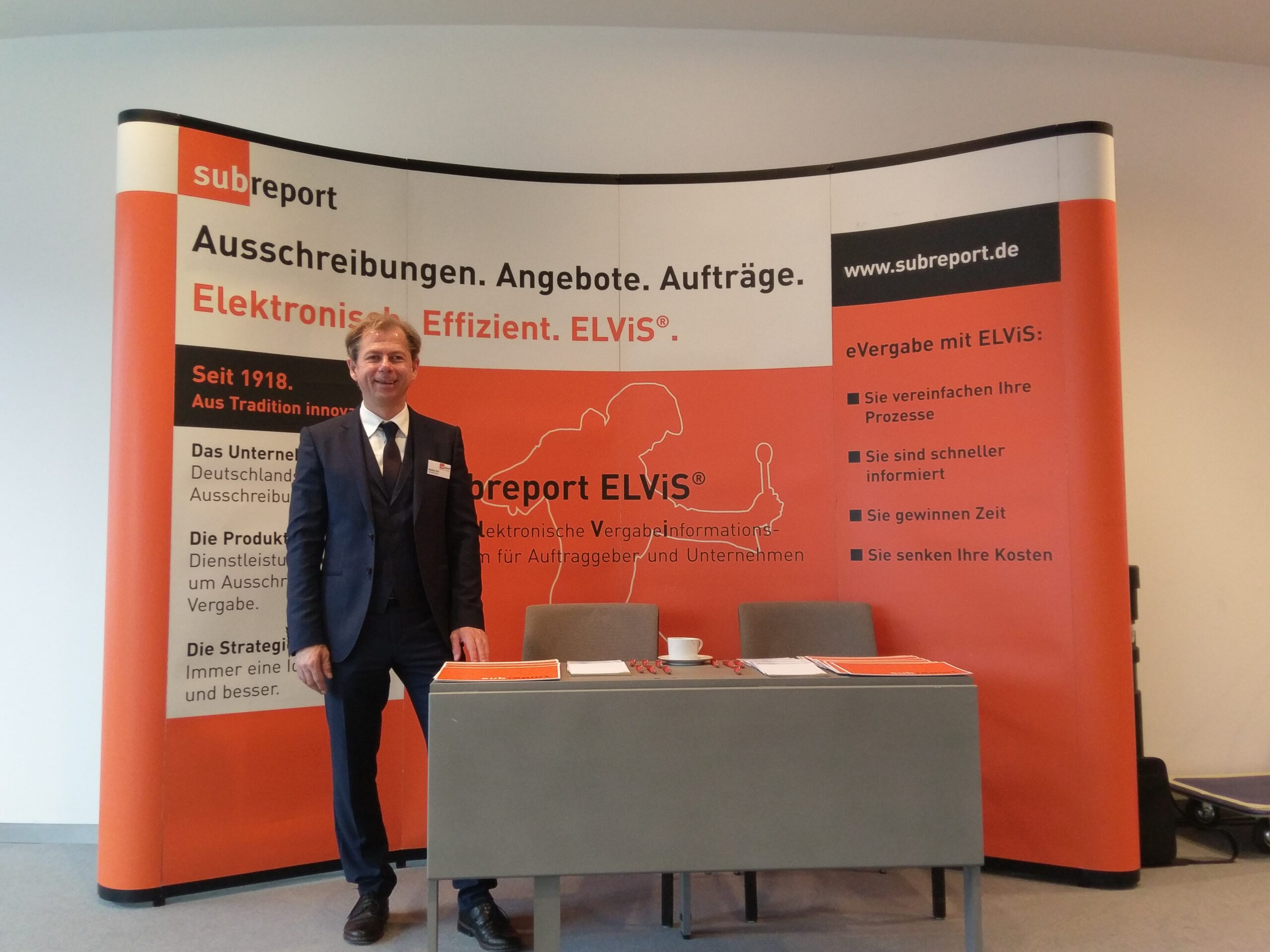 subreport ELViS Messestand